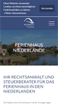 Mobile Screenshot of ferienhaus.hofmann-law.de