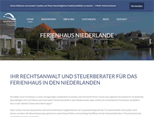 Tablet Screenshot of ferienhaus.hofmann-law.de